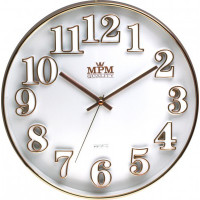 Nástenné hodiny MPM, 3222.00 - biela, 30cm Nástenné hodiny MPM, 3222.00 - biela, 30cm