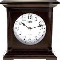 Stolové hodiny MPM, 2705.54 - tmavé drevo, 26cm Stolové hodiny MPM, 2705.54 - tmavé drevo, 26cm