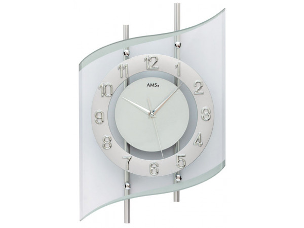 Nástenné hodiny 5506 AMS riadené rádiovým signálom 45cm