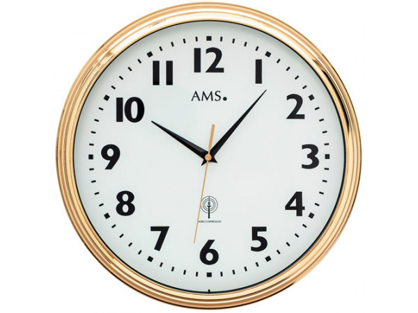 Nástenné hodiny 5963 AMS riadené rádiovým signálom 32cm Nástenné hodiny 5963 AMS riadené rádiovým signálom 32cm