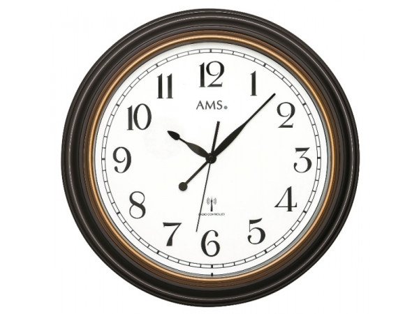Nástenné hodiny 5978 AMS riadené rádiovým signálom 45cm Nástenné hodiny 5978 AMS riadené rádiovým signálom 45cm
