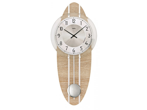 Nástenné kyvadlové hodiny 7420 AMS 54cm Nástenné kyvadlové hodiny 7420 AMS 54cm