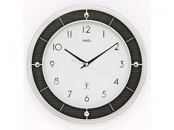Nástenné hodiny 5854 AMS riadené rádiovým signálom 31cm Nástenné hodiny 5854 AMS riadené rádiovým signálom 31cm
