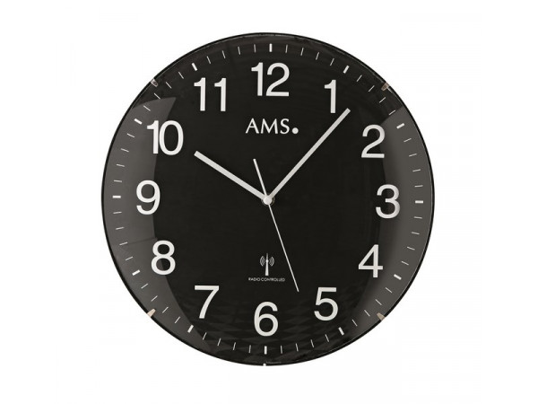 Nástenné hodiny 5959 AMS riadené rádiovým signálom 32cm Nástenné hodiny 5959 AMS riadené rádiovým signálom 32cm