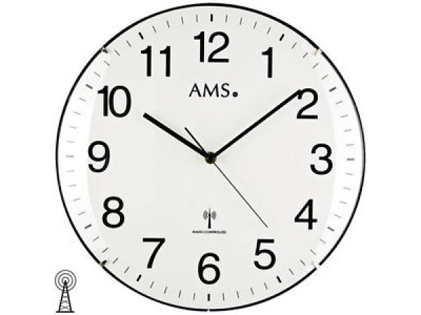 Nástenné hodiny 5960 AMS riadené rádiovým signálom 32cm Nástenné hodiny 5960 AMS riadené rádiovým signálom 32cm