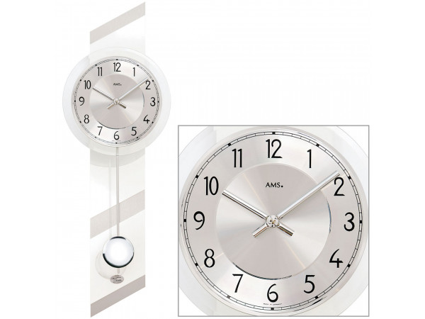 Kyvadlové nástenné hodiny 7414 AMS 69cm Kyvadlové nástenné hodiny 7414 AMS 69cm