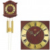 Kyvadlové mechanické nástenné hodiny 206/1 AMS 29cm