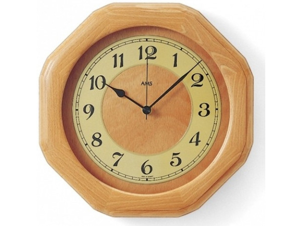 Nástenné hodiny 5859/18 AMS riadené rádiovým signálom 28cm