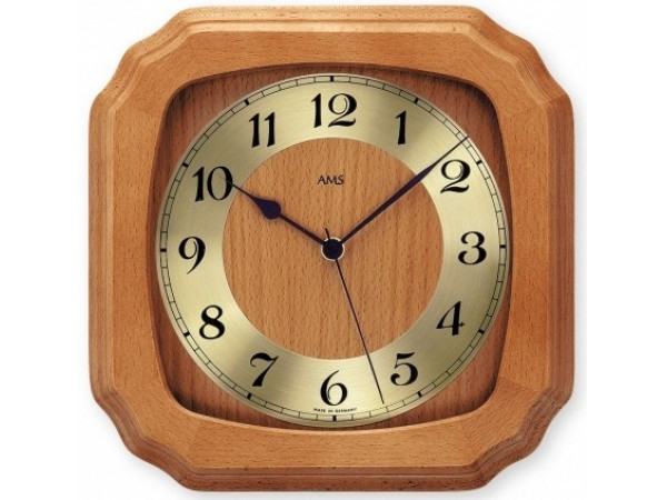 Nástenné hodiny 5866/9 AMS riadené rádiovým signálom 26cm