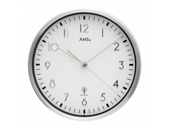 Nástenné hodiny 5912 AMS riadené rádiovým signálom 25cm Nástenné hodiny 5912 AMS riadené rádiovým signálom 25cm