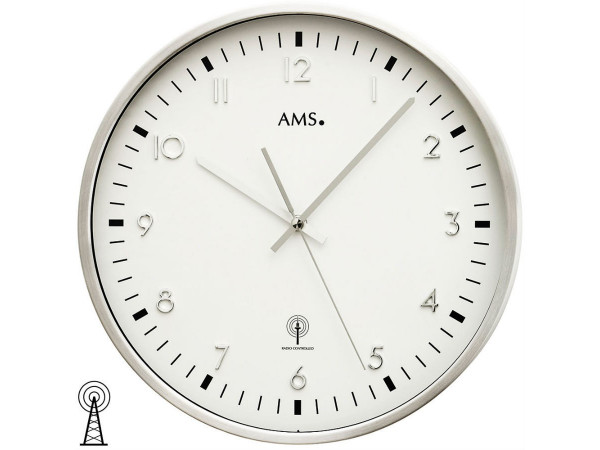 Nástenné hodiny 5914 AMS riadené rádiovým signálom 35cm Nástenné hodiny 5914 AMS riadené rádiovým signálom 35cm