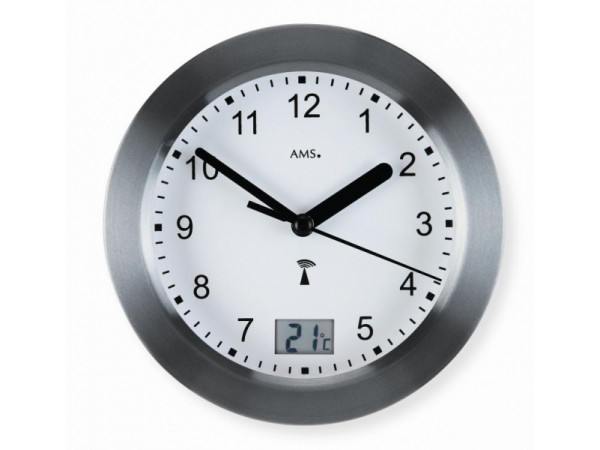 Nástenné hodiny 5925 AMS riadené rádiovým signálom 17cm Nástenné hodiny 5925 AMS riadené rádiovým signálom 17cm