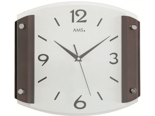 Nástenné hodiny 5938/1 AMS riadené rádiovým signálom 30cm