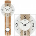 Kyvadlové nástenné hodiny 7263 AMS 60cm Kyvadlové nástenné hodiny 7263 AMS 60cm