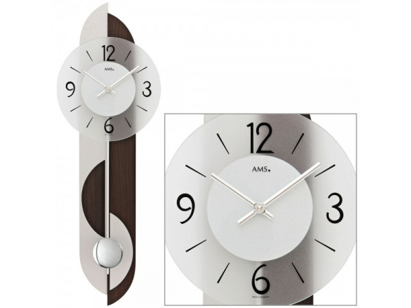 Kyvadlové nástenné hodiny 7299/1 AMS 69cm Kyvadlové nástenné hodiny 7299/1 AMS 69cm