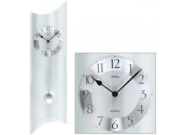 Kyvadlové nástenné hodiny 7324 AMS 68cm Kyvadlové nástenné hodiny 7324 AMS 68cm