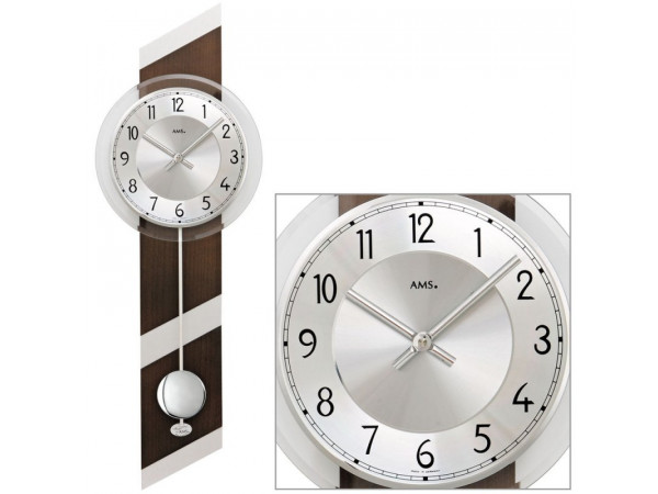 Kyvadlové nástenné hodiny 7415/1 AMS 69cm Kyvadlové nástenné hodiny 7415/1 AMS 69cm