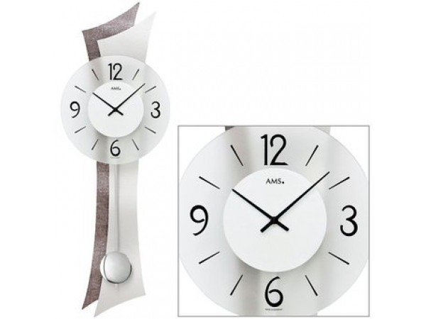 Kyvadlové nástenné hodiny 7426 AMS 70cm Kyvadlové nástenné hodiny 7426 AMS 70cm