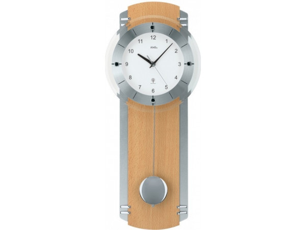 Kyvadlové hodiny 5245/18 AMS riadené rádiovým signálom 58cm Kyvadlové hodiny 5245/18 AMS riadené rádiovým signálom 58cm
