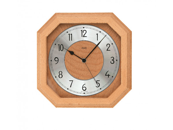 Nástenné hodiny 5864/18 AMS riadené rádiovým signálom 26cm