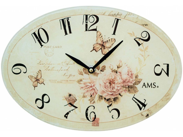 Dizajnové nástenné hodiny 9478 AMS 30cm