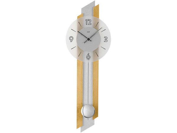 Kyvadlové nástenné hodiny 7207/18 AMS 62cm Kyvadlové nástenné hodiny 7207/18 AMS 62cm