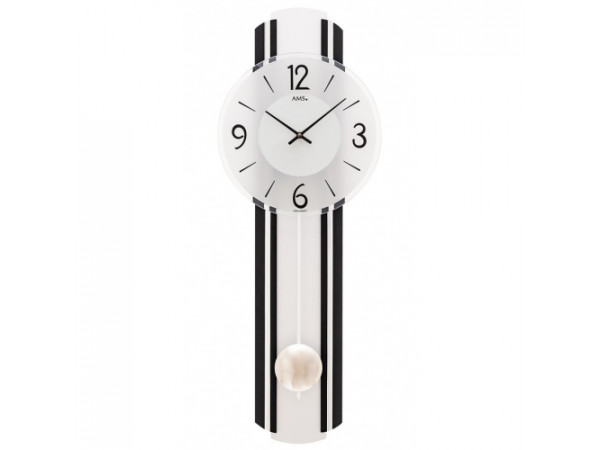 Kyvadlové nástenné hodiny 7231 AMS 64cm Kyvadlové nástenné hodiny 7231 AMS 64cm