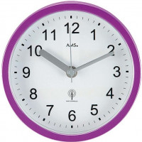 Kúpeľňové hodiny 5924 AMS riadené rádiovým signálom 16cm Kúpeľňové hodiny 5924 AMS riadené rádiovým signálom 16cm