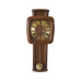 Drevené nástenné hodiny ASSO A17/274/4, 62cm