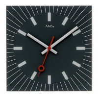 Dizajnové nástenné hodiny 9575 AMS 35cm