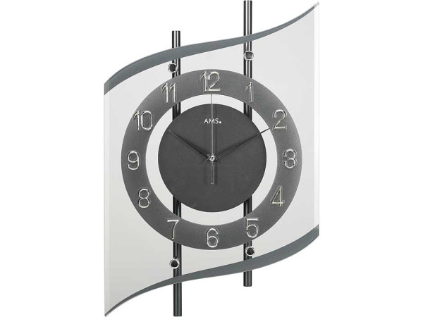 Nástenné hodiny riadené rádiovým signálom 5503 AMS 30cm Nástenné hodiny riadené rádiovým signálom 5503 AMS 30cm