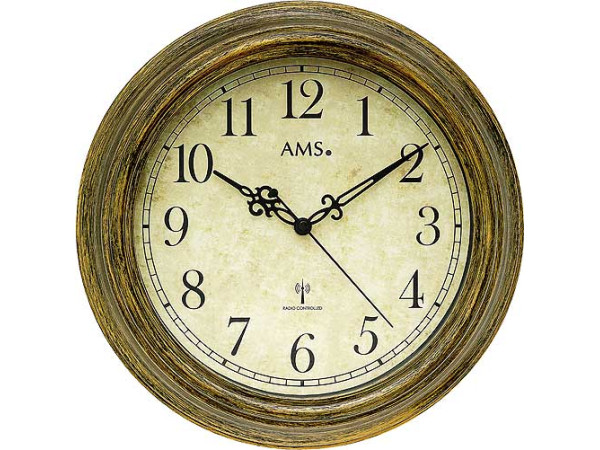 Nástenné hodiny riadené rádiovým signálom 5575 AMS 30cm Nástenné hodiny riadené rádiovým signálom 5575 AMS 30cm