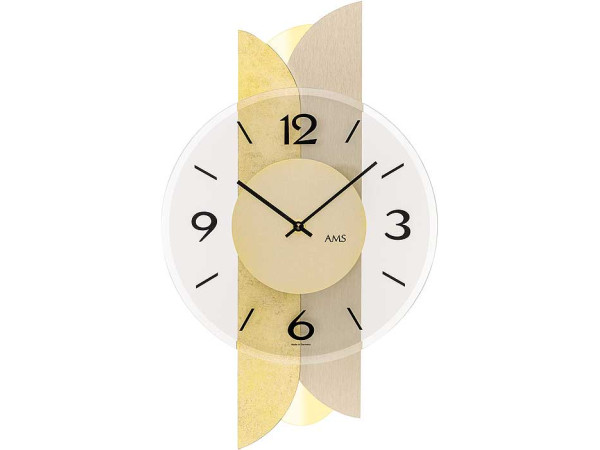 Dizajnové nástenné hodiny 9643 AMS 45cm Dizajnové nástenné hodiny 9643 AMS 45cm