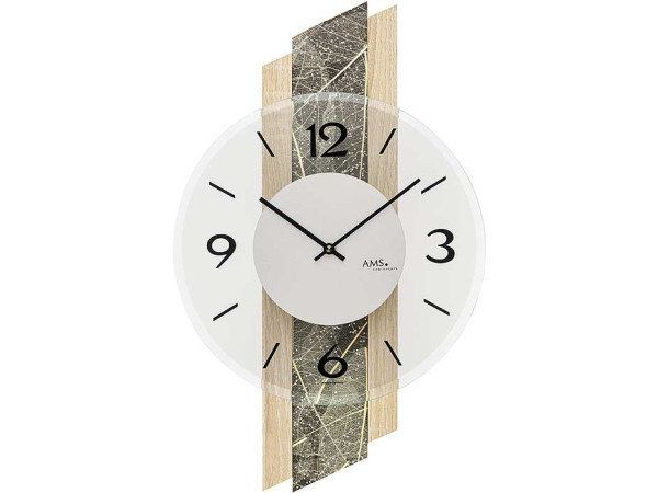 Dizajnové nástenné hodiny 9664 AMS 44cm Dizajnové nástenné hodiny 9664 AMS 44cm