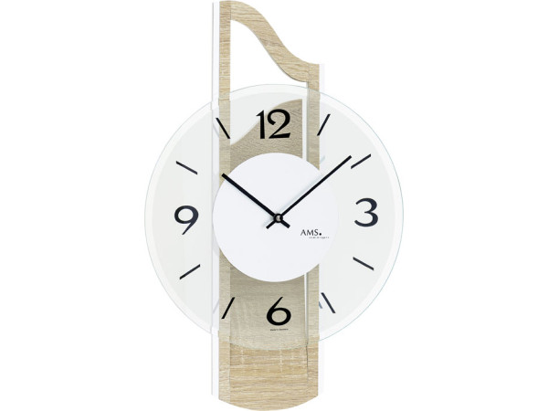 Dizajnové nástenné hodiny 9681 AMS 42cm Dizajnové nástenné hodiny 9681 AMS 42cm