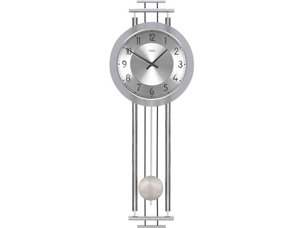 Kyvadlové nástenné hodiny 7018A, AMS 65cm