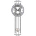 Kyvadlové nástenné hodiny 7018A, AMS 65cm