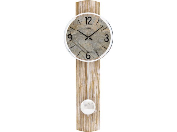 Kyvadlové nástenné hodiny 7465 AMS 60cm Kyvadlové nástenné hodiny 7465 AMS 60cm