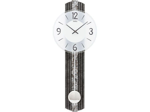 Kyvadlové nástenné hodiny 7486 AMS 62cm Kyvadlové nástenné hodiny 7486 AMS 62cm