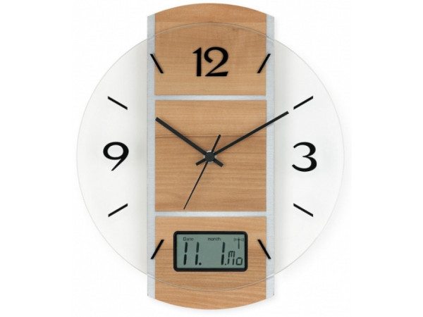 Nástenné hodiny 5915 AMS riadené rádiovým signálom 32cm