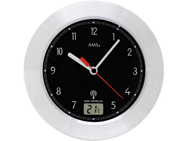 Nástenné hodiny 5919 AMS riadené rádiovým signálom 17cm Nástenné hodiny 5919 AMS riadené rádiovým signálom 17cm
