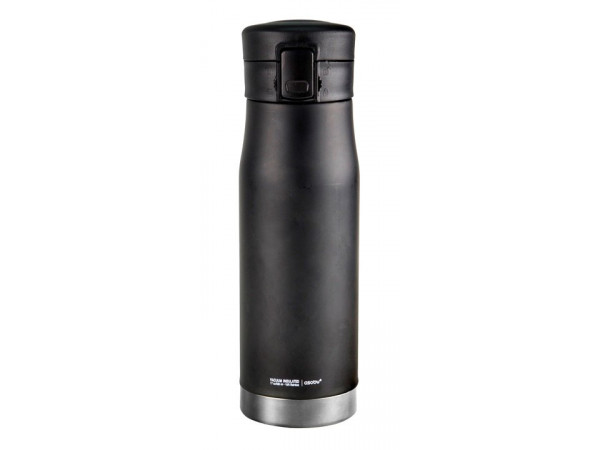 ASOBU cestovná termofľaša Liberty black & silver 500ml ASOBU cestovná termofľaša Liberty black & silver 500ml