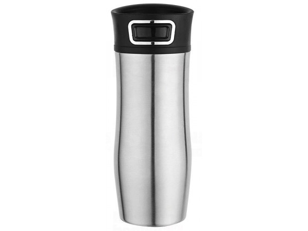 ASOBU cestovná termoska Press Caffe silver 420ml ASOBU cestovná termoska Press Caffe silver 420ml