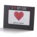 Rám na fotografie Potiron Paris, I LOVE MY CAT 10x15cm Rám na fotografie Potiron Paris, I LOVE MY CAT 10x15cm