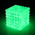Neocube zelené svietiace, Fosforové 216 x 5mm Neocube zelené svietiace, Fosforové 216 x 5mm