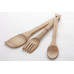 3-dielna sada kuchynského náčinia, Bambus Spoons 3-dielna sada kuchynského náčinia, Bambus Spoons