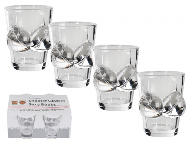 Sexy poldecáky prsia, 50 ml, 4 kusy Sexy poldecáky prsia, 50 ml, 4 kusy