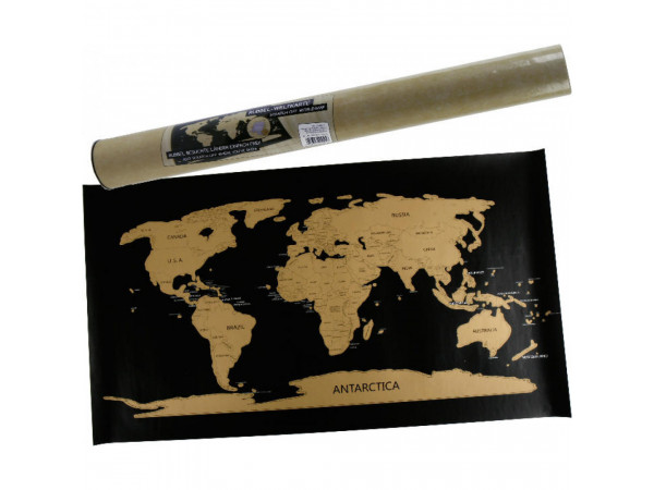 Stieracia mapa sveta 80x40cm, MT7707 Stieracia mapa sveta 80x40cm, MT7707