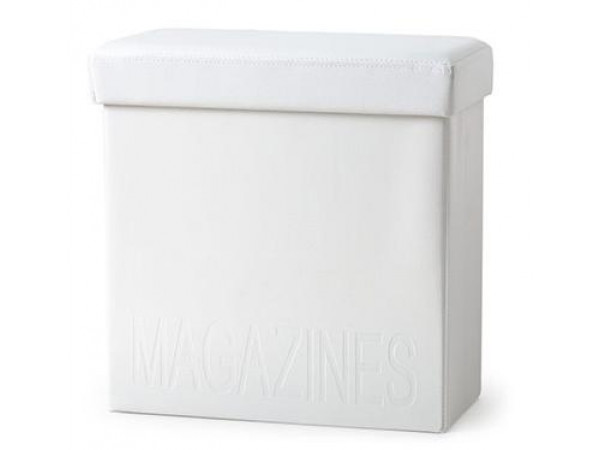 Box na noviny Balvi Relax, biely Box na noviny Balvi Relax, biely