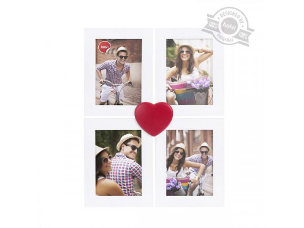Fotorámik Balvi Cuore 4, 13x18cm